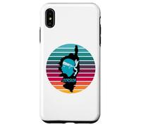 Custodia per iPhone XS Max Corsica Isola Francia con testa pirata Corsica