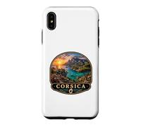 Custodia per iPhone XS Max Corsica Splendida bellezza dell'isola del Mediterraneo