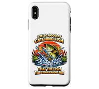 Custodia per iPhone XS Max Così buono catturare il pesce, il pesce racconta storie su di me