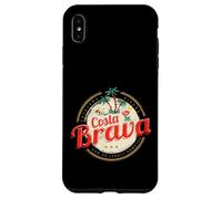 Custodia per iPhone XS Max Costa Brava vintage Catalogna Spagna souvenir vacanze