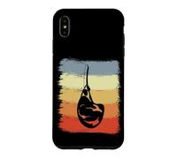 Custodia per iPhone XS Max Costolette d'epoca Disegno di bistecca Persona Carne