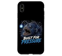 Custodia per iPhone XS Max Costruito per la pressione pescatore Pesce Deep Sea Graphic