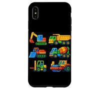 Custodia per iPhone XS Max Costruzione di blocchi di veicoli da costruzione Giocattoli Brick Builder Play