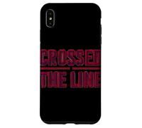 Custodia per iPhone XS Max Costume da cerimonia Cool Crossed the Line