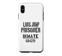 Custodia per iPhone XS Max Costume di Halloween pigro da prigioniero per salto in lungo