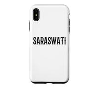 Custodia per iPhone XS Max Costume Saraswati, costume classico indiano Saraswati