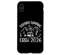 Custodia per iPhone XS Max Cousins Camping Crew 2026 Outdoor Summer Camp Group Matching