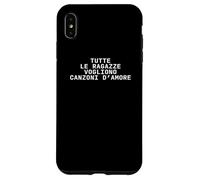 Custodia per iPhone XS Max Cover Nicolò Filippucci Tutte Le Ragazze Vogliono...