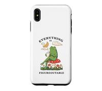 Custodia per iPhone XS Max Cozy Cottagecore Coffee Frog Art