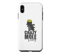 Custodia per iPhone XS Max Crazy Mole Lady Animal Tumulo