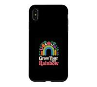 Custodia per iPhone XS Max Crescere il proprio design arcobaleno orto