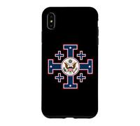 Custodia per iPhone XS Max Croce americana di Gerusalemme - Stati Uniti cattolici