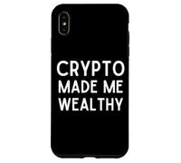 Custodia per iPhone XS Max Crypto Made Me Wealthy Cryptocurrency Trading Blockchain