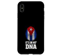 Custodia per iPhone XS Max Cuba È nel mio DNA Bandiera dell'orgoglio cubano Patrimonio delle radici di Cuba