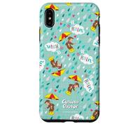 Custodia per iPhone XS Max Curious George Hello Rain All Over Print