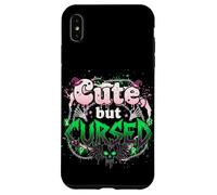 Custodia per iPhone XS Max Cute but Cursed - Design Kawaii Gotico Alternativo