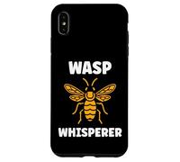 Custodia per iPhone XS Max Cute Little wasp Funny Minimalist Simple Whisperer wasp