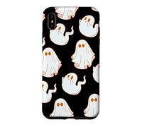 Custodia per iPhone XS Max Cute Spooky Ghost Pastel Goth Retro Groovy Halloween Black