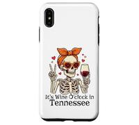 Custodia per iPhone XS Max Cute Women's It's Wine O'clock in Tennessee