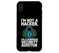 Custodia per iPhone XS Max Cybersecurity Pen Tester Not A Hacker Security Auditor