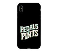 Custodia per iPhone XS Max Cyclist Beer Lover Pedals & Pints Bike Brew