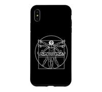 Custodia per iPhone XS Max DA Vinci Vitruvian DJ Man Amante della musica house