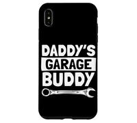 Custodia per iPhone XS Max Daddy's Garage Buddy, amante dell'auto, meccanico, garagista
