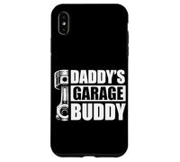 Custodia per iPhone XS Max Daddy's Garage Buddy, amante dell'auto, meccanico, garagista