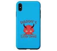 Custodia per iPhone XS Max Daddy's Little Devil - Diavolo per bambini, motivo: cartone animato