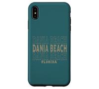 Custodia per iPhone XS Max Dania Beach d'epoca, Florida