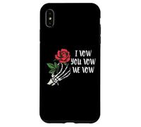 Custodia per iPhone XS Max Dark Romance I Vow You Vow We Vow Merch Smutty Book Smut