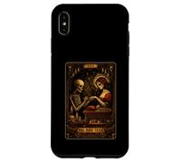 Custodia per iPhone XS Max Darkness Skeleton Nail Boss The Nail Techs Life Tarocchi Carta