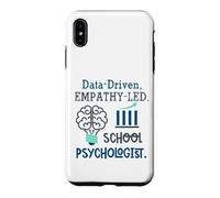 Custodia per iPhone XS Max Data-Driven Empathy-Led School Psychologist Brain Graphic