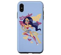 Custodia per iPhone XS Max DC Super Hero Girls Wonder Woman and Logos