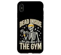 Custodia per iPhone XS Max Dead Inside But Still Made It To The Gym Culturista