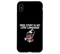Custodia per iPhone XS Max Deals Hunter Free Stuff Is My Love Language
