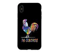 Custodia per iPhone XS Max DeColores Cursillo Rainbow Rooster Cattolico