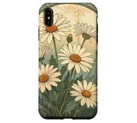 Custodia per iPhone XS Max Decorativo Daisy Bloom Art Nouveau Botanical