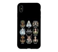 Custodia per iPhone XS Max Dee della Luna Strega Pagana Divina Femminile Arte