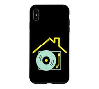 Custodia per iPhone XS Max Deejay I Love House Music - House Music DJ Turntable