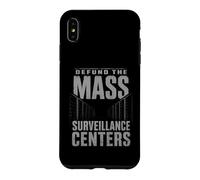 Custodia per iPhone XS Max Defund Centri di sorveglianza di massa Protesta Design