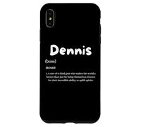 Custodia per iPhone XS Max Dennis Definition Personalized Name Denny Costume For Dennis