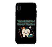 Custodia per iPhone XS Max Dentista del Ringraziamento - Grato per dolci sorrisi
