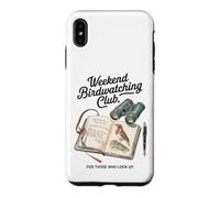 Custodia per iPhone XS Max Design del Robin Journal Club per il fine settimana