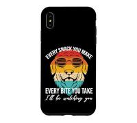 Custodia per iPhone XS Max Design retrò con cane - ogni morso che prendi, io sarò guardando te.