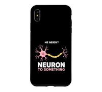 Custodia per iPhone XS Max Detto divertente Nerd pensa a qualcosa al neurone