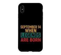 Custodia per iPhone XS Max Detto divertente settembre 14 Quando nascono le leggende