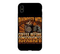 Custodia per iPhone XS Max Diagnosi divertente caffè prima del disturbo della coscienza