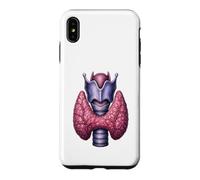 Custodia per iPhone XS Max Diagramma di illustrazione medica di endocrinologia di anatomia della tiroide