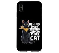 Custodia per iPhone XS Max Dietro ogni donna forte ci sono le sue donne